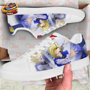 Android 18 Court Shoes Dragon Ball Ultimate Collector Anime Sneakers 1