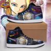 Android 18 Blue Aura Court Shoes Dragon Ball Battle Art