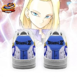 Android 18 Low-Top Leather Sneakers Dragon Ball Legendary Anime Gift For Fans 2