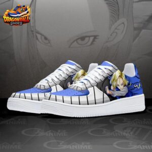 Android 18 Low-Top Leather Sneakers Dragon Ball Limited Collector Anime Sneakers 1