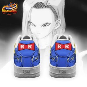 Android 18 Low-Top Leather Sneakers Dragon Ball Limited Collector Anime Sneakers 3