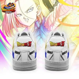 Android 18 Low-Top Leather Sneakers Dragon Ball Premium Otaku Fashion Shoes 2