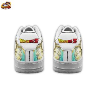 Android 18 Low-Top Leather Sneakers Dragon Ball Streetwear Streetwear Sneakers 1