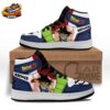 Dragon Ball Z Bardock Court Shoes with Green Saiyan Artwork