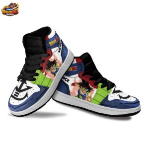 Bardock High-Top Leather Sneakers Dragon Ball Exclusive Collector Anime Sneakers 1