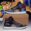 Green Black Bardock High-Top Leather Dragon Ball Z Shoes