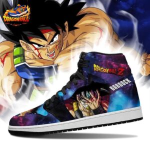 Bardock High-Top Leather Sneakers Dragon Ball Legendary Streetwear Sneakers 2