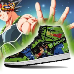 Bardock High-Top Leather Sneakers Dragon Ball Unique Streetwear Sneakers 2