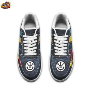 Bardock Low-Top Leather Sneakers Dragon Ball Streetwear Custom Anime Sneakers 1