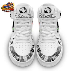 Bardock Mid-Top Street Dragon Ball Unique Anime Shoes For Fans 1