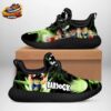Bardock Manga Aura Mid-Top Sneakers – White Green Dragon Ball Shoes