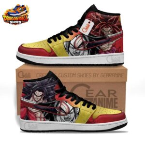 Broly High-Top Leather Sneakers Dragon Ball Streetwear Otaku Fashion Shoes 1