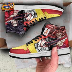 Broly High-Top Leather Sneakers Dragon Ball Streetwear Otaku Fashion Shoes 2
