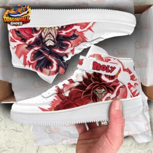 Broly Mid-Top Street Dragon Ball Limited Streetwear Sneakers 3