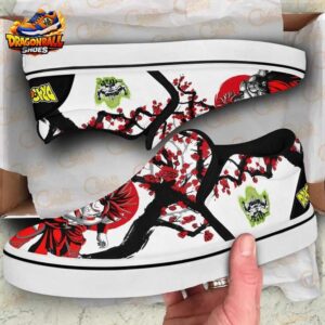Broly Slip-On Canvas Dragon Ball Limited Custom Anime Sneakers 1
