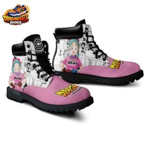 Bulma Combat Boots Dragon Ball Unique Streetwear Sneakers 2