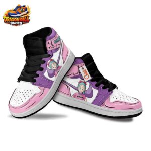 Bulma High-Top Leather Sneakers Dragon Ball Unique Anime Shoes For Fans 2