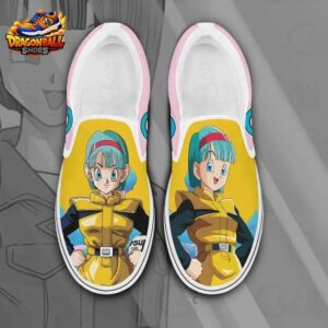 Bulma Slip-On Canvas Dragon Ball Ultimate Anime Shoes For Fans