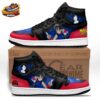 Chi Chi Red Sun Combat Boots with Dragon Ball Character Artwork