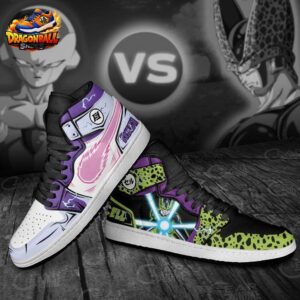 Frieza Perfect Cell High-Top Leather Sneakers Dragon Ball Limited Custom Anime Sneakers 2