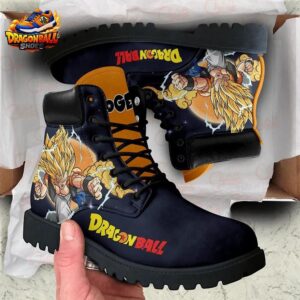 Gogeta Combat Boots Dragon Ball Unique Custom Anime Sneakers 1
