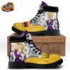 Gohan Japanese Ink Combat Boots – Red Sun Dragon Ball Anime Footwear Gohan Japanese Ink Combat Boots – Red Sun Dragon Ball Anime Footwear