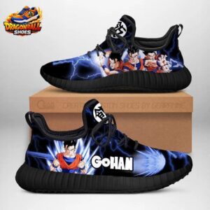Gohan Blue Lightning Reze Sneakers Energy Battle Art