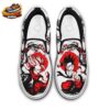 White Orange Slip-On Canvas Dragon Ball Z Gohan Shoes
