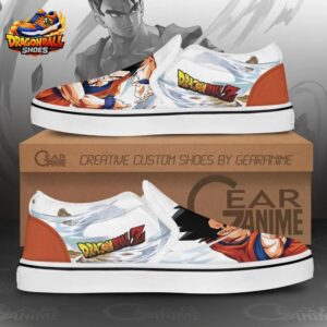Gohan Slip-On Canvas Dragon Ball Unique Streetwear Sneakers 1