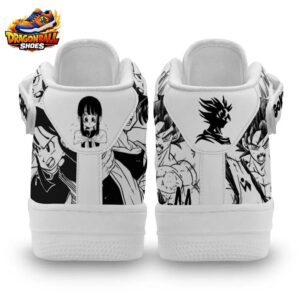 Goku Chi Chi Mid-Top Street Dragon Ball Custom Collector Anime Sneakers 2