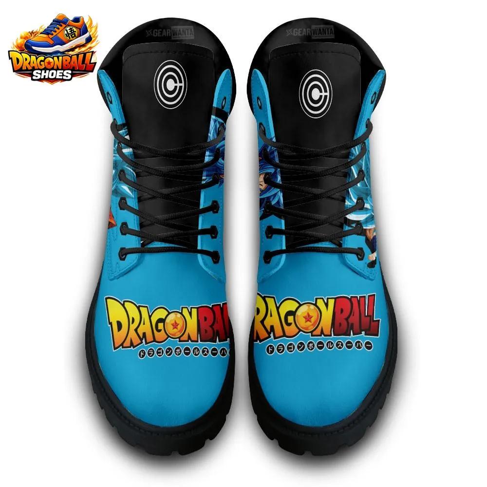 Super Saiyan Blue Goku Combat Boots – Cyan Dragon Ball Anime Footwear Super Saiyan Blue Goku Combat Boots – Cyan Dragon Ball Anime Footwear