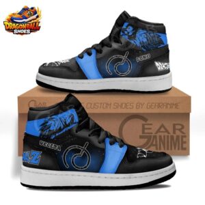 Goku Vegeta Blue Black High-Top Dragon Ball Shoes