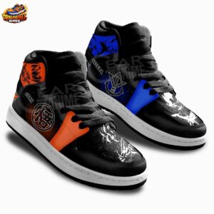 Goku Vegeta High-Top Leather Sneakers Dragon Ball Exclusive Otaku Fashion Shoes 1