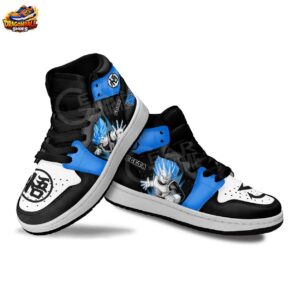 Goku Vegeta High-Top Leather Sneakers Dragon Ball Premium Anime Shoes For Fans 1