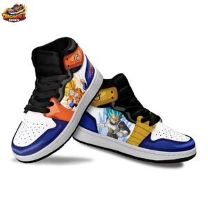 Goku Vegeta High-Top Leather Sneakers Dragon Ball Streetwear Anime Gift For Fans 2