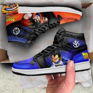 Goku Vegeta High-Top Leather Sneakers Dragon Ball Stylish Anime Shoes For Fans 3