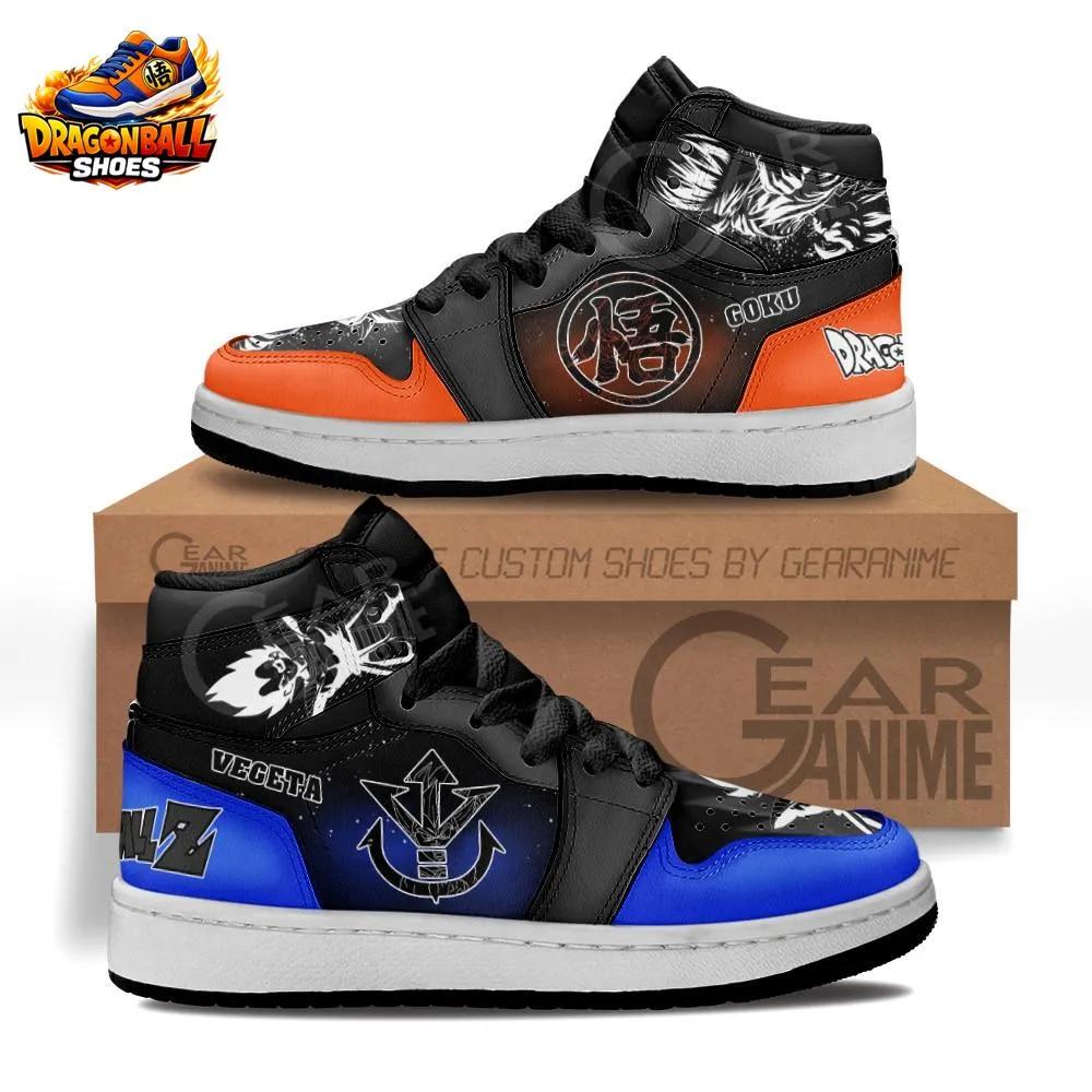Goku Vegeta Orange Blue High-Top Dragon Ball Shoes Goku Vegeta Orange Blue High-Top Dragon Ball Shoes