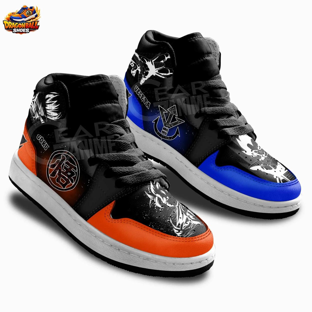 Goku Vegeta Orange Blue High-Top Dragon Ball Shoes Goku Vegeta Orange Blue High-Top Dragon Ball Shoes