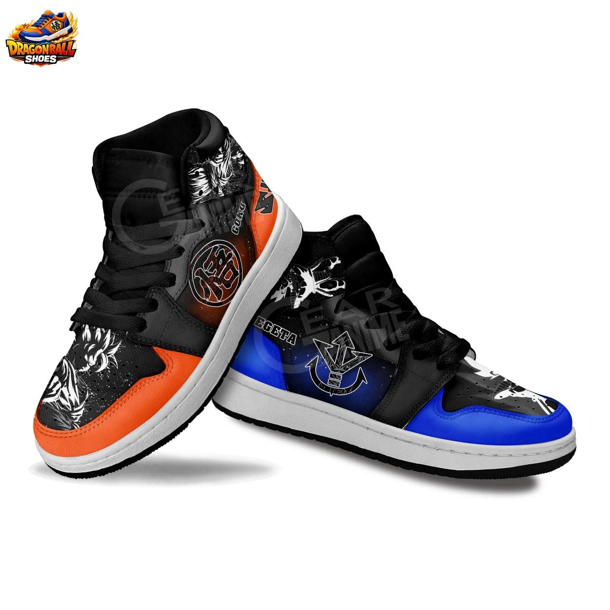 Goku Vegeta Orange Blue High-Top Dragon Ball Shoes Goku Vegeta Orange Blue High-Top Dragon Ball Shoes