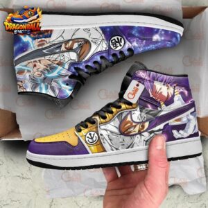 Goku Vegeta High-Top Leather Sneakers Dragon Ball Unique Anime Gift For Fans 1