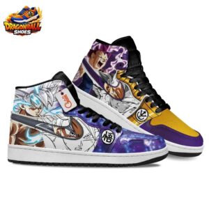 Goku Vegeta High-Top Leather Sneakers Dragon Ball Unique Anime Gift For Fans 2