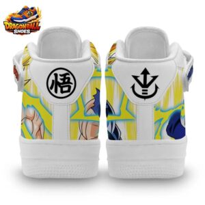 Goku Vegeta Mid-Top Street Dragon Ball Streetwear Custom Anime Sneakers 2