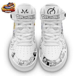 Goku Vegeta Mid-Top Street Dragon Ball Stylish Otaku Fashion Shoes 1