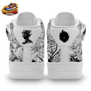 Goku Vegeta Mid-Top Street Dragon Ball Stylish Otaku Fashion Shoes 2