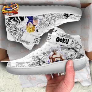 Goku Vegeta Mid-Top Street Dragon Ball Stylish Otaku Fashion Shoes 3
