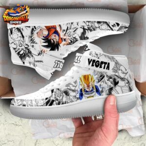 Goku Vegeta Mid-Top Street Dragon Ball Ultimate Otaku Fashion Shoes 3