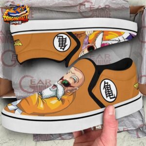 Master Roshi Slip-On Canvas Dragon Ball Unique Anime Gift For Fans 2