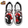 Galaxy Blue Purple Battle Vegeta Low-Top Leather Dragon Ball Z Vegeta Shoes