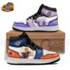 Super Saiyan Gohan Purple Combat Boots – Black Dragon Ball Lace-Up Shoes Super Saiyan Gohan Purple Combat Boots – Black Dragon Ball Lace-Up Shoes