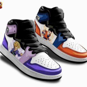 Trunks Gohan High-Top Leather Sneakers Dragon Ball Limited Streetwear Sneakers 1